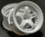 DS Racing 1/10 5 SPOKE RIMS Adjustable Offset WHITE / WHITE-2PCS #DE-002