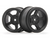 HPI 1/10 Vintage TA2 Wheels 31mm Wide 6mm Offset -BLACK- #160337