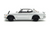Inno 1/64 NISSAN SKYLINE 2000 GT-R KPGC10 Expo Die cast Model Car -SILVER-