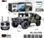 RC 1/10 HUMVEE 4X4 Military Truck 2-Speed W/Sound/LED/ *RTR* Green Camo