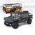 RC 1/10 HUMMER 4X4 Truck Full Option Pro 2-Speed/Sounds/LED/Smoke *RTR* GRAY