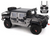 RC 1/10 HUMMER 4X4 Truck Full Option Pro 2-Speed/Sounds/LED/Smoke *RTR* GRAY