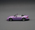 1/64 Metal Eunos Roadster MAZDA MIATA w/ Pop Up Model Car -PURPLE -