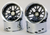 Tetsujin Wheel COMBO Lycoris Black + Chrome Lips 3/6/9 Offset (4PCS) TT-7611