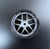 Tetsujin Wheel COMBO Jasmine SILVER + CHROME BLACK Lips 3/6/9 (4PCS) TT-7681