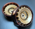 Tetsujin Wheel COMBO Bowler GOLD + CHROME BROWN Lips 3/6/9 (4PCS) TT-8285