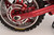 For 1/4 Losi Promoto Bike REAR BRAKE CALIPER Metal Upgrade #MX036 -RED-