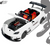 1/64 HONDA S2000 J'S Racing w/ Interior/Engine Model Car -WHITE-