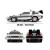 RC 1/16 DMC Delorean Back To The Future Car -RTR-