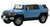 Fujimi 1/24 Toyota FJ Cruiser BLUE Pre-Painted Plastic Model Kit