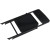 1/6 Scale FOLDING CHAIR -BLACK-