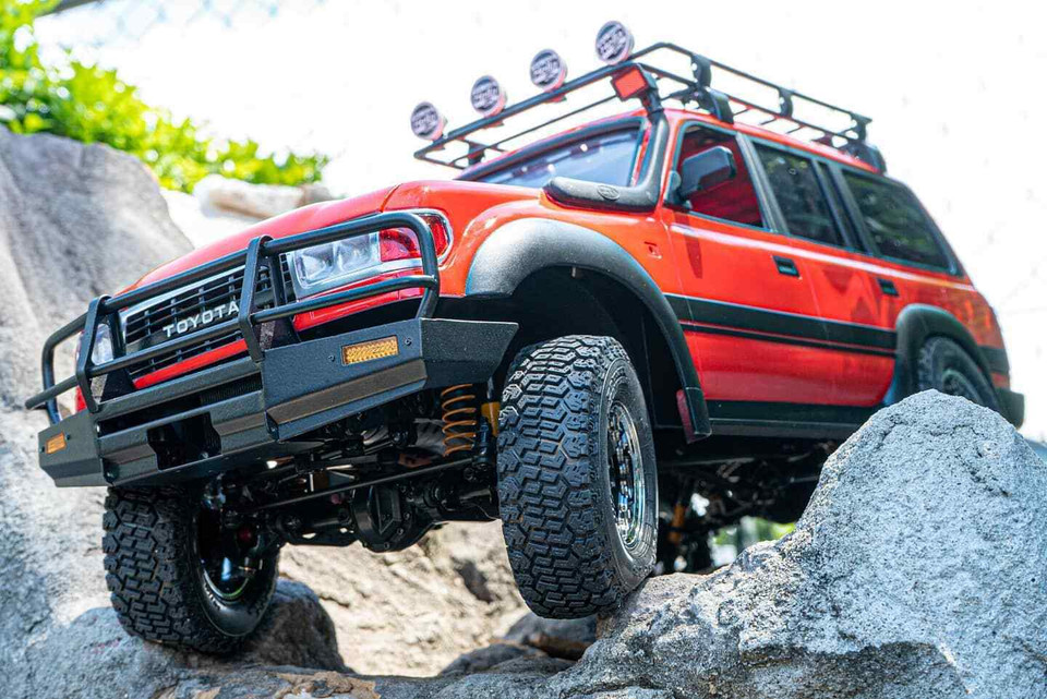 RC 1/10 1981 Land Rover Range Rover Truck Body Shell -CLEAR-