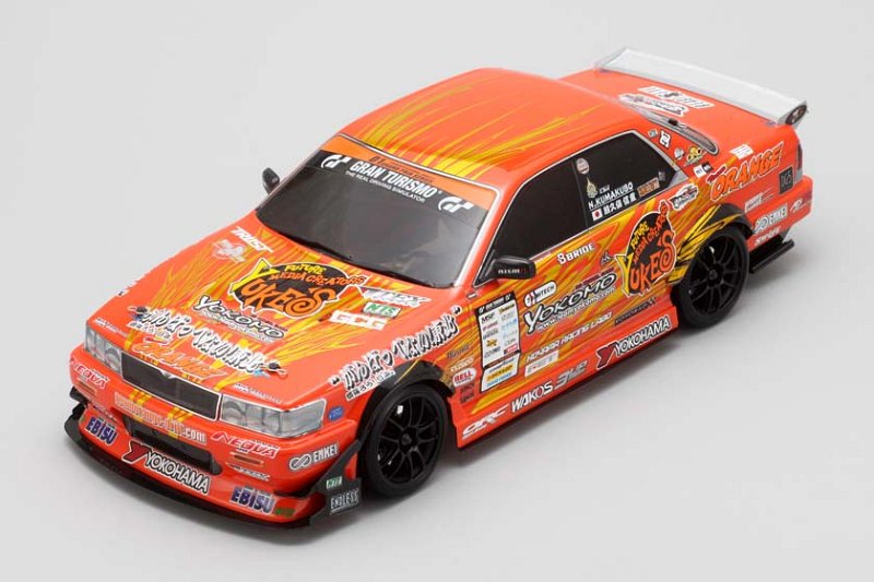 orange rc car