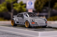 Tarmac 1/64 PORSCHE 911 RWB Backdate Diecast Model Car -GREY-