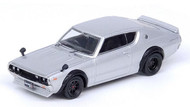 1/64 Die Cast NISSAN SKYLINE 2000 GT-R Model Car -SILVER-