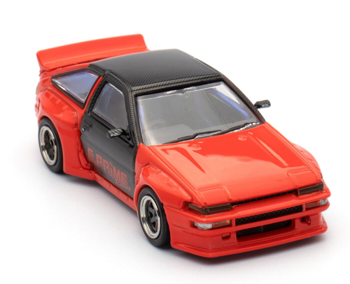 1/64 Die Cast TOYOTA COROLLA AE86 Levin Pandem E Prime Model Car