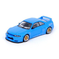 1/64 Die Cast NISSAN SKYLINE GT-R R33 Pandem Rocket Bunny -BLUE-