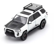 GCD 1/64 Die Cast TOYOTA 4RUNNER TRD Pro 4X4 w/ Suspension + Interior -WHITE-