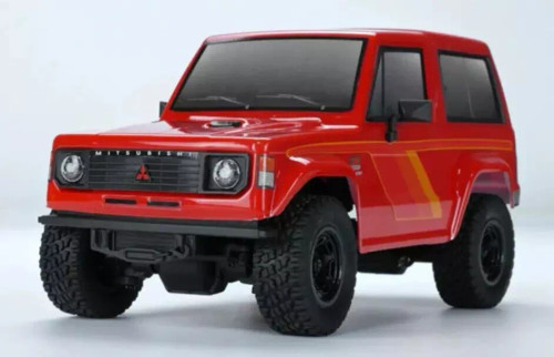 RC 1/24 MITSUBISHI PAJERO AWD Truck MSA-1E 2.0 4X4 *RTR* -RED-