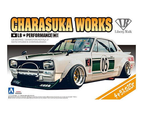 Aoshima 1/24 Nissan Skyline LB Performance Charasuka Works Plastic
