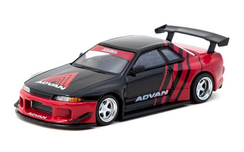 工*藤様 アディクション　GTR32 Tarmac 1/64 NISSAN SKYLINE GTR R32 Wide Body Advan JCCS Die Cast Model