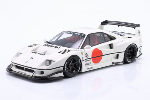 1/18 FERRARI F40 LB WORKS LBWK Liberty Walk -WHITE- #GT470