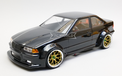RC 1/10 BMW E36 M3 Drift Car RTR W/ LED -BLACK-