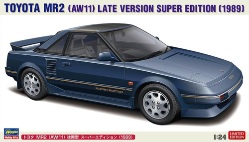 Hasegawa 1/24 TOYOTA MR2 (AW11) LATE SUPER EDITION 1989 Plastic
