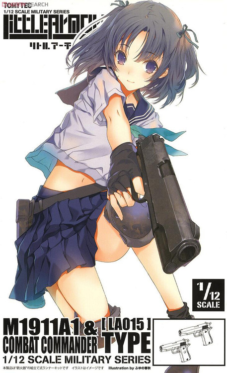 TomyTec Little Armory 1/12 M1911A1& Commander Type #LA013 Plastic