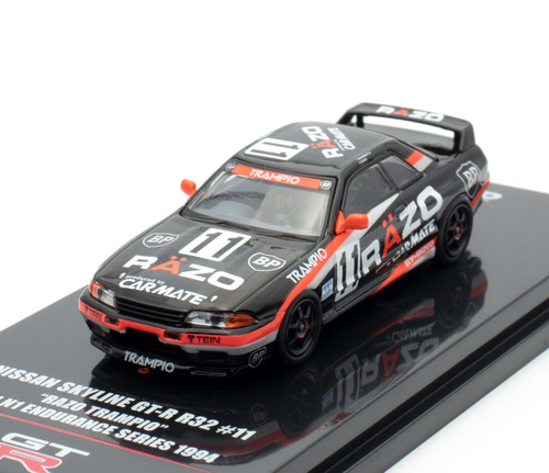 ラパ産ポイント‐164‐1 1/64 Die Cast NISSAN SKYLINE GT-R R33 #11 