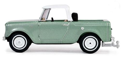 Élévateur à 4 Poteaux Réglable Greenlight 1/64 - Bleu Foncé - Série 1 - Modèle Die-Cast Neuf