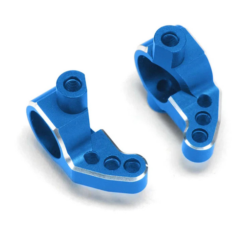 yokoyan Yokomo 1/10 ALUMINUM Lightweight SP STEERING BLOCK (2PCS) -BLUE