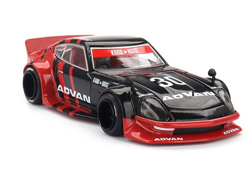 オ*ト　　　　 Nissan Fairlady Z 　ADVAN　チェイ CHASE ! Kaido House x Mini GT 1:64 Nissan Fairlady Z Kaido