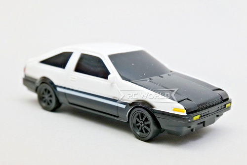 RC 1/43 Mini TOYOTA AE86 TRUENO DRIFT CAR AWD W/ GYRO + LED Lights