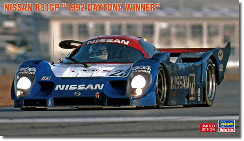 リ*ん様 987未組立ニッサンR91CP DAYTONA SPECラジコンカーキ Hasegawa 1/24 Nissan R91Cp 1992 Daytona Winner Plastic Model Kit