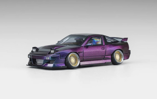 1/64 Metal NISSAN 180SX w/ Pop Up/Interior/Engine Model Car