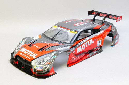 RC 1/10 BODY Shell NISSAN R35 NISMO GT-R MOTUL AUTECH Body *FINISHED ...
