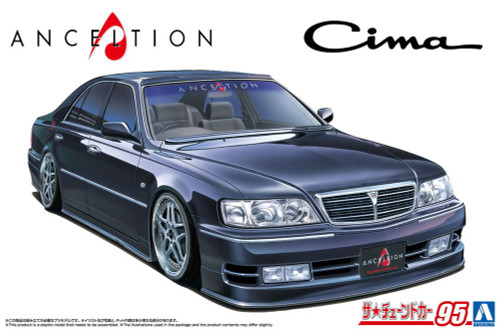 Aoshima 1/24 NISSAN ANCELTION Y33 CIMA Plastic Model Kit