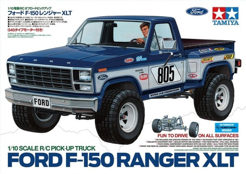 Tamiya 1/10 RC FORD RANGER F-150 Kit #58759
