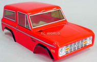 Rc Truck BODY SHELL 1/10 FORD BRONCO 252mm For Tamiya CC01 -RED