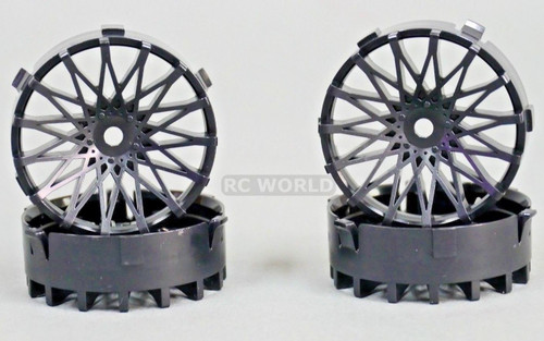 Tetsujin DAHLIA Rim INSERTS Disk Adjustable Offset - MATTE BLACK