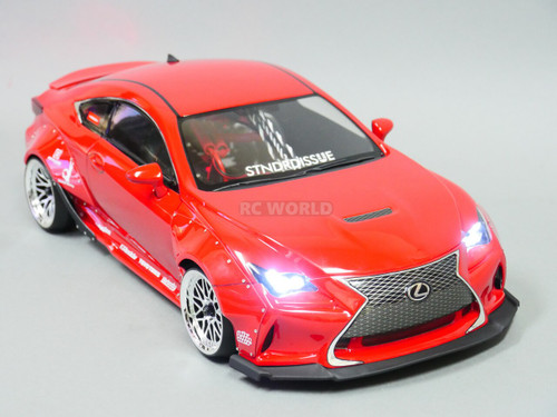 1/10 Rocket Bunny WIDE Kit LEXUS RCF Drift Wide Body Kit -CLEAR-