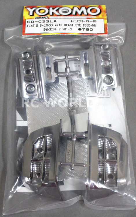 Yokomo 1/10 RC Car LIGHT BUCKETS For YUKE's Team Orange Beast Eye