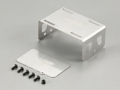 For Axial SCX10-2 Stainless Steel ESC + BATTERY HOLDER Toyota LC70