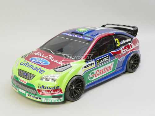 1/10 RC Body Shell FORD FOCUS RS WRC 200mm CLEAR