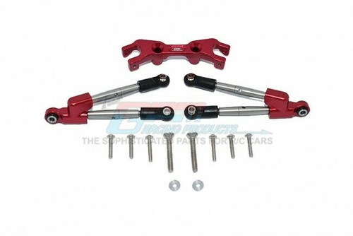 For Traxxas HOSS Metal Upgrade REAR TIE RODS W/ STABILIZER HS049R