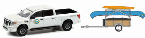 Greenlight 1/64 Hitch & Tow Series 23 – 2019 NISSAN TITAN W/ CANOE