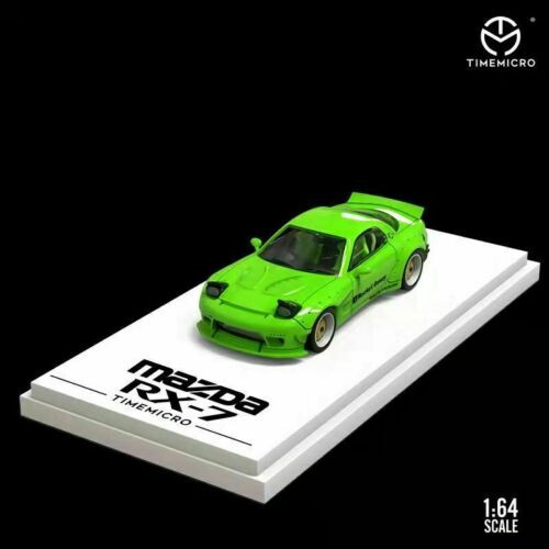 1/64 Die Cast MAZDA RX7 Rocket Bunny Model Car - GREEN -