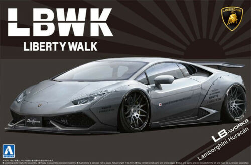 ミニカー Lamborghini lbwk ver2 Aoshima Liberty Walk LB Works Lamborghini Huracan Ver.2 1/24