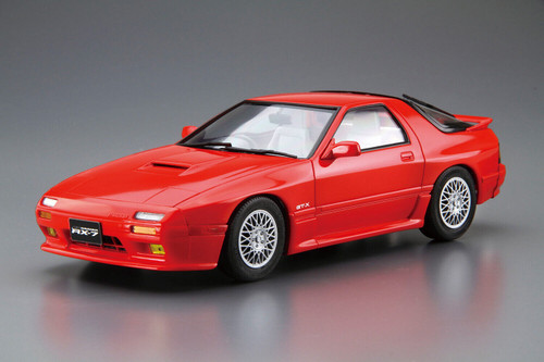 Aoshima 1/24 Mazda FC3S Savanna RX-7 '89 Plastic Model Kit